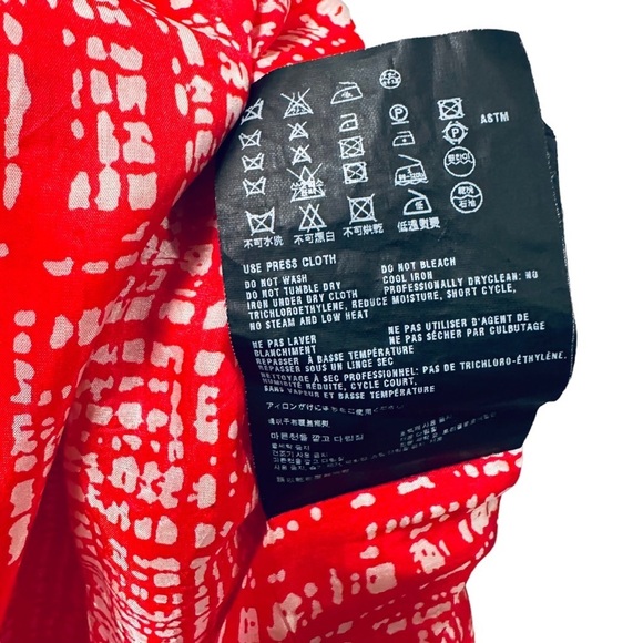 PRADA Tweed Jackie Red Dress Knee Length size 40 Short Sleeve - Picture 6 of 14